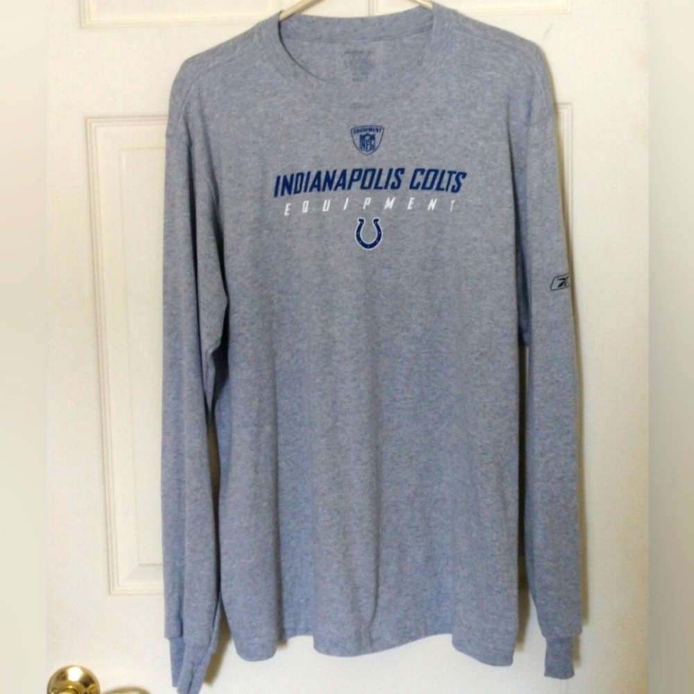 Reebok NFL Indianapolis Colts long sleeve T shirt NWT